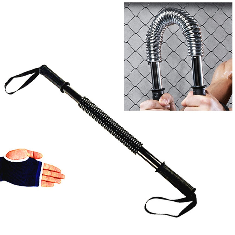 60kg スプリングハンドグリップ 腕力トレーニング器具 + ハンドガードセット、60kg