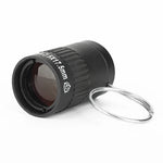 2.5x17.5mm ミニポケットミニチュア望遠鏡 指用バックル付き、2.5x17.5 ブラック、2.5x17.5 ゴールド