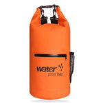 アウトドア防水ドライダブルショルダーストラップバッグ ドライサック PVCバレルバッグ 容量: 20L, 20L