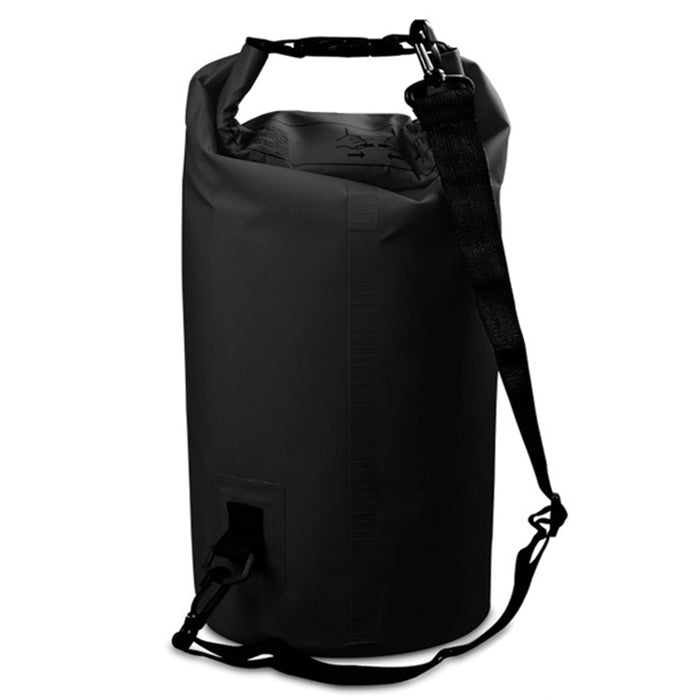 Outdoor Waterproof Single Shoulder Bag Dry Sack PVC Barrel Bag, Capacity: 3L, Capacity: 3L (Sky Blue), Capacity: 3L (Yellow), Capacity: 3L (Black), Capacity: 3L (Dark Blue), Capacity: 3L (Orange), Capacity: 3L (Pink), Capacity: 3L (Green)