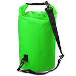 アウトドア防水シングルショルダーバッグ ドライサック PVCバレルバッグ 容量: 15L, 容量: 15L (スカイブルー), 容量: 15L (イエロー), 容量: 15L (ブラック), 容量: 15L (ダークブルー), 容量: 15L (オレンジ), 容量: 15L (ピンク), 容量: 15L (グリーン)