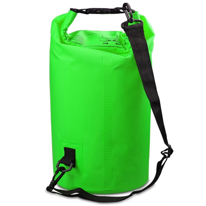 アウトドア防水ダブルショルダーバッグ ドライサック PVCバレルバッグ 容量: 30L, 容量: 30L (スカイブルー), 容量: 30L (イエロー), 容量: 30L (ブラック), 容量: 30L (ダークブルー), 容量: 30L (オレンジ), 容量: 30L (ピンク), 容量: 30L (グリーン)
