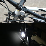 COBランプビーズ 160LM 白色光 USB充電式 4段階防水 自転車ヘッドライト/テールライトセット 白色光