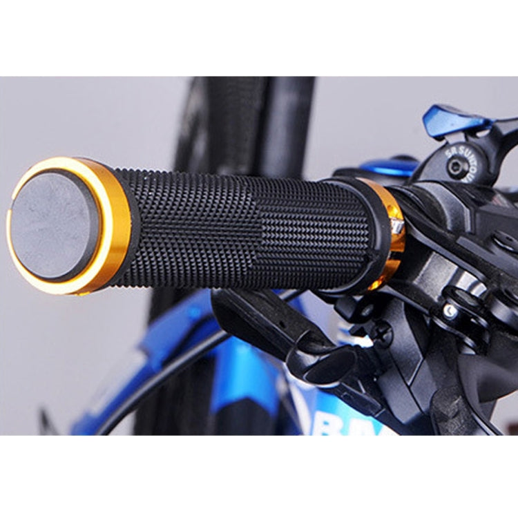 OQSPORT 2個セット バイクハンドグリップ 両側ロック ストレートバレル MTB自転車滑り止めハンドルグリップ OQSPORT 801