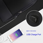 Bopai 751-006881 ビジネス防盗防水大容量ダブルショルダーバッグ USB充電ポート付き、サイズ: 30x14x44cm、751-006881