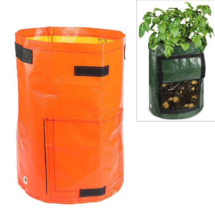 10ガロン ジャガイモ植え用PEバッグ 野菜栽培用育成バッグ 農園用品 サイズ: 35cm x 45cm