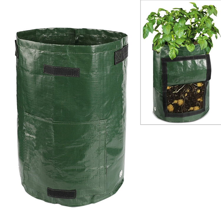 10ガロン ジャガイモ植え用PEバッグ 野菜栽培用育成バッグ 農園用品 サイズ: 35cm x 45cm