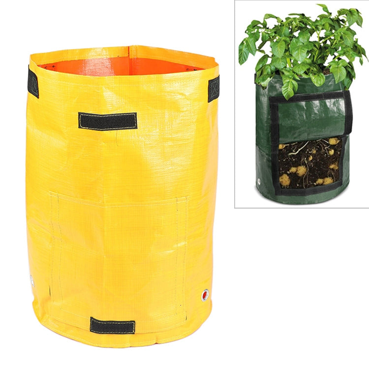 10ガロン ジャガイモ植え用PEバッグ 野菜栽培用育成バッグ 農園用品 サイズ: 35cm x 45cm