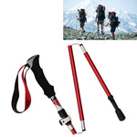 5 Node Portable Foldable Aluminium Alloy Alpenstocks Trekking Poles, Folding Length : 28.5CM, Folding Length : 28.5CM (Blue), Folding Length : 28.5CM (Red), Folding Length : 28.5CM (Black), Folding Length : 28.5CM (Green)