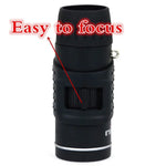 Nikula 7*18 Portable Professional High Times High Definition Dual Focus Zoom Monocular Pocket Telescope, 7x18