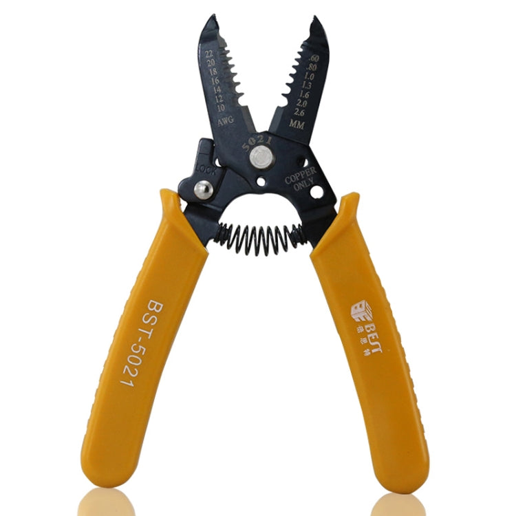 BEST-5021 0.6～2.6mm携帯用圧着工具ケーブルストリッピングワイヤーストリッピングプライヤー、BEST-5021
