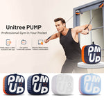 Unitree Pump ポータブルホームジムポンプ 4.4-44lbs 調節可能抵抗ケーブルマシン ポンプ（ダークブルー）、ポンプ（ブルーオレンジ）、ポンプ（ホワイト）、ポンプ（ピンク）