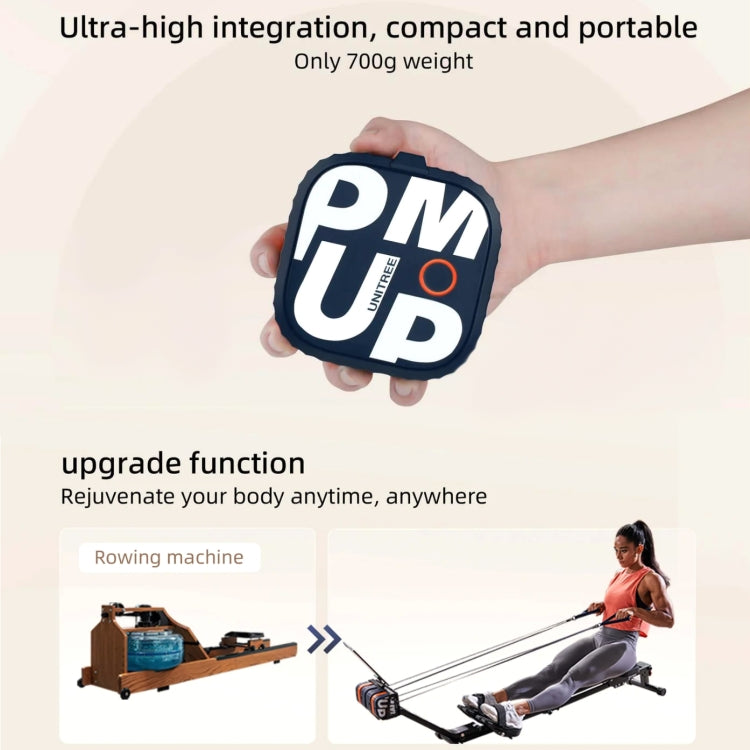Unitree Pump ポータブルホームジムポンプ 4.4-44lbs 調節可能抵抗ケーブルマシン ポンプ（ダークブルー）、ポンプ（ブルーオレンジ）、ポンプ（ホワイト）、ポンプ（ピンク）