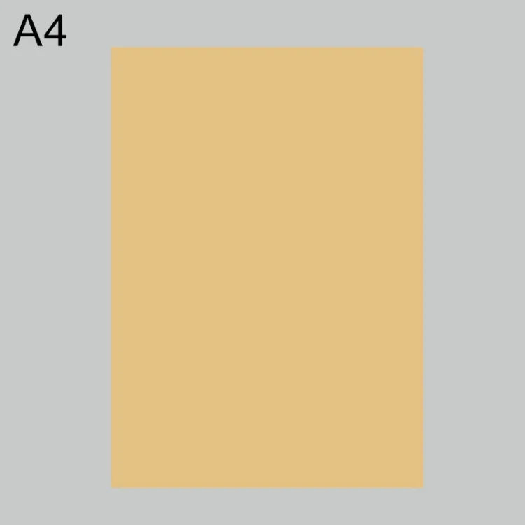 100pcs / Pack A4 Self-adhesive Printer Paper, A4 (White), A4