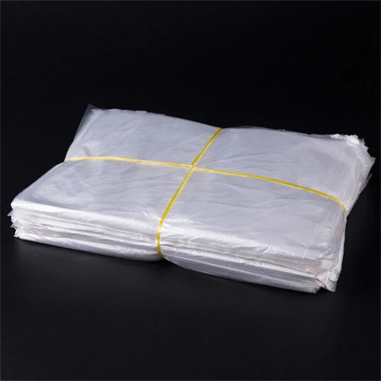 100枚入り 1.6C 防塵防湿プラスチックPE包装袋、サイズ：60cm x 100cm、60cm x 100cm