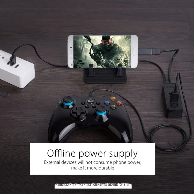 ORICO W5P-U3-30 4ポート USB 3.0 デスクトップハブ 30cm マイクロUSBケーブル電源付き、W5P-U3-30 ブラック