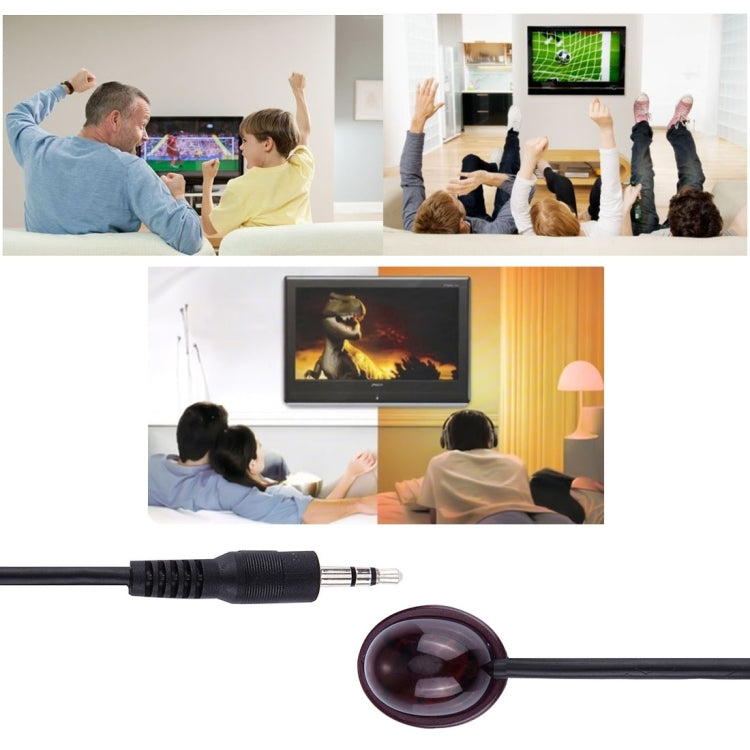 1m 赤外線IRテレビHDMIリモコン受信機＆送信機延長ケーブル 3.5mmワイヤーアダプター（S-PC-1247用）