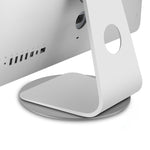 AP-5M iMacコンピューターモニター用アルミ合金ベース 360度回転可能シャーシサポートホルダー