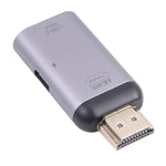 2イン1 4K 60Hz HDMIオスからUSB-C / タイプC充電＋USB-C / タイプCメスアダプター、HDMI