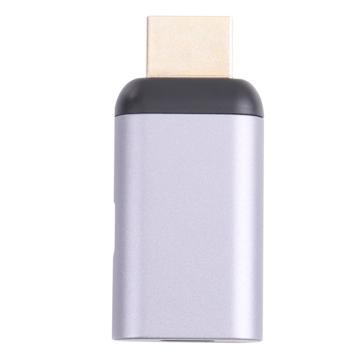 2イン1 4K 60Hz HDMIオスからUSB-C / タイプC充電＋USB-C / タイプCメスアダプター、HDMI