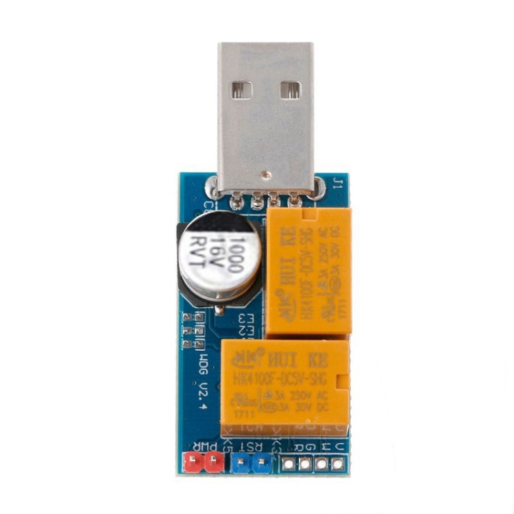 USBウォッチドッグカード ダブルリレー 無人自動再起動 ブルースクリーンクラッシュタイマー 再起動 24時間マイニングサーバー ゲーミング用