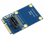 MINI SATAから7ピンSATA ミニPCI-E HDDハードディスクドライブ拡張アダプターカード
