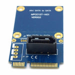 MINI SATAから7ピンSATA ミニPCI-E HDDハードディスクドライブ拡張アダプターカード