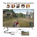 3in1 8ピンからHDMI / VGA / オーディオアダプター
