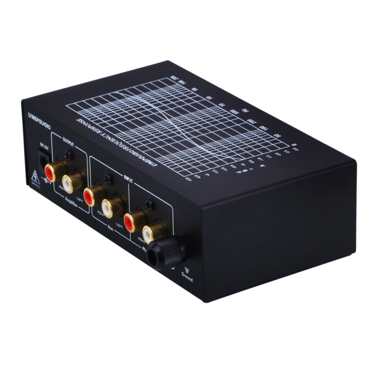 B855 LINEPAUDIO 電話用プレフォノグラフ信号増幅器 補助入力と音量調整付き