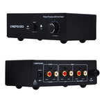 B855 LINEPAUDIO 電話用プレフォノグラフ信号増幅器 補助入力と音量調整付き