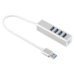 5Gbpsスーパースピードセルフ / バスパワー4ポートUSB 3.0ハブ、USB