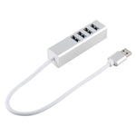 5Gbpsスーパースピードセルフ / バスパワー4ポートUSB 3.0ハブ、USB