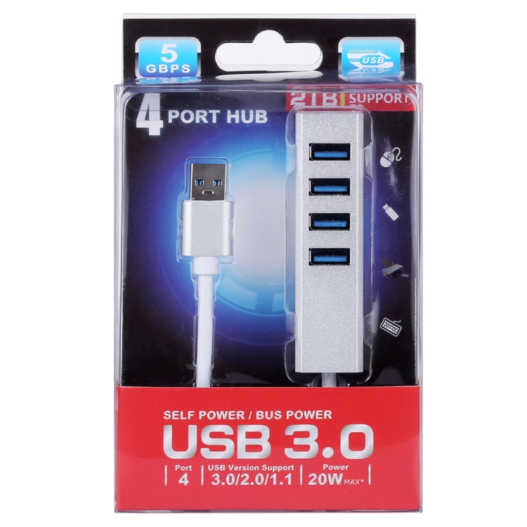 5Gbpsスーパースピードセルフ / バスパワー4ポートUSB 3.0ハブ、USB