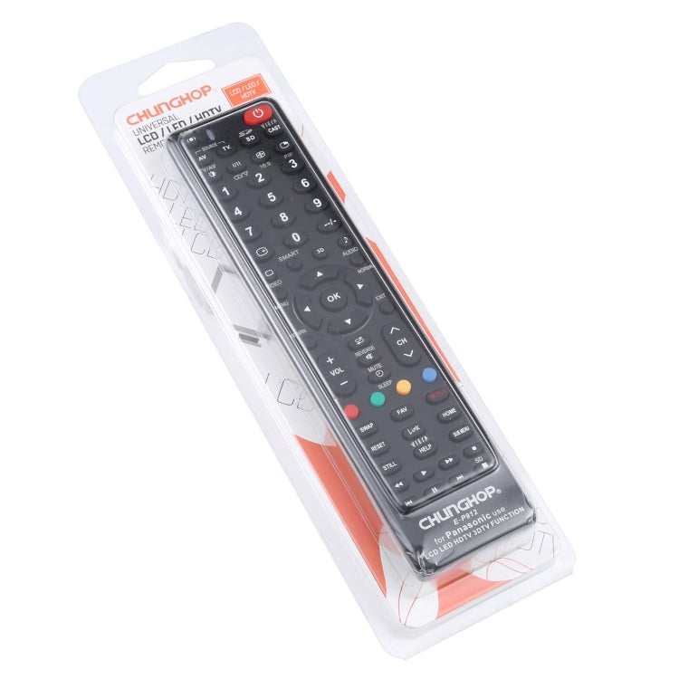 CHUNGHOP E-P912 PANASONIC LEDテレビ / LCDテレビ / HDTV / 3Dテレビ用ユニバーサルリモコン、PANASONICテレビ用