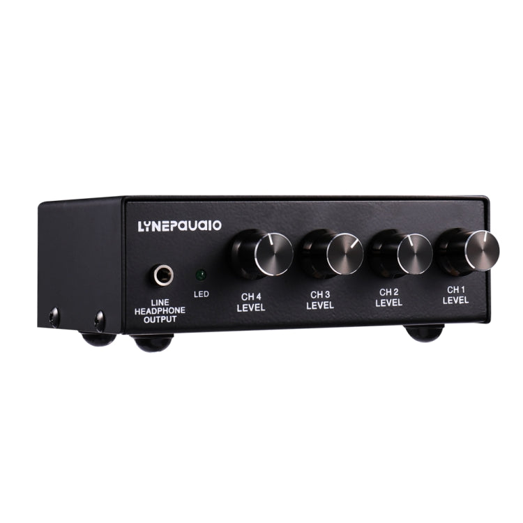 LINEPAUDIO B895 5チャンネルステレオマイクミキサー イヤホンモニタリング付き