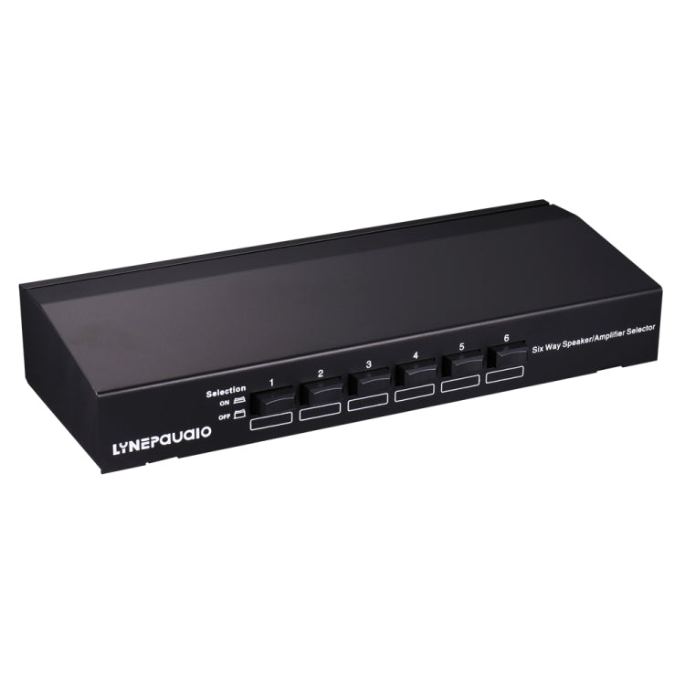 LINEPAUDIO B898 6方向ステレオスピーカー／アンプ比較器 双方向選択スイッチ切替器