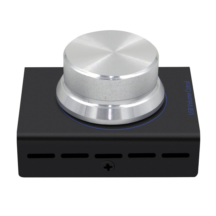 OT-U001 USB ボリュームコントロール PCコンピュータースピーカー音量調整ノブ、OT-U001（ブルー）、OT-U001（ブラック）