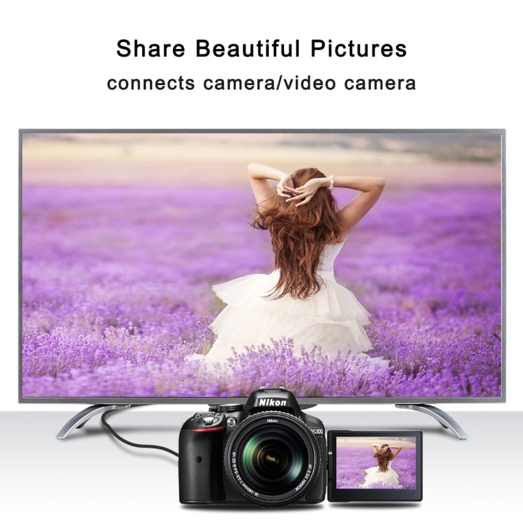 50cm 4K HDMI オス - マイクロHDMI 右角度オス 金メッキコネクターアダプターケーブル、50cm 右角度