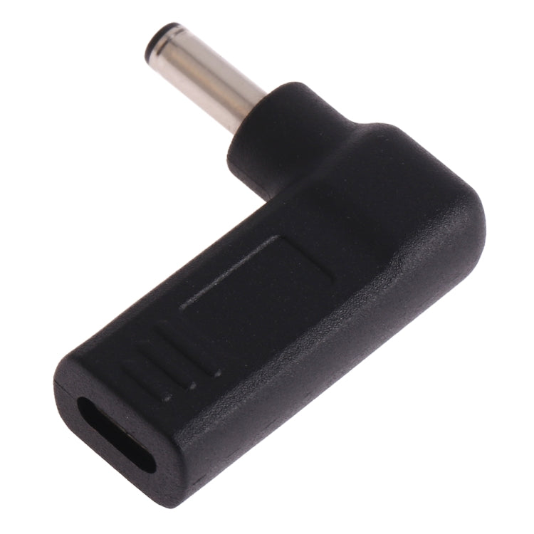 USB-C / Type-Cメスから4.5 x 3.0mmオスプラグ エルボーアダプターコネクター 4.5 x 3.0mmエルボー ブラック、4.5 x 3.0mmエルボー ブルー