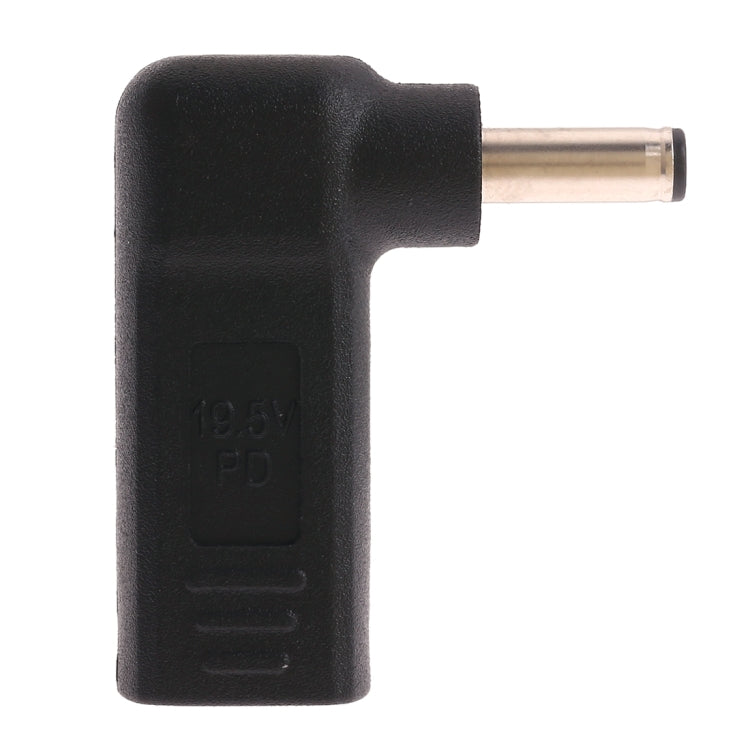 USB-C / Type-Cメスから4.5 x 3.0mmオスプラグ エルボーアダプターコネクター 4.5 x 3.0mmエルボー ブラック、4.5 x 3.0mmエルボー ブルー