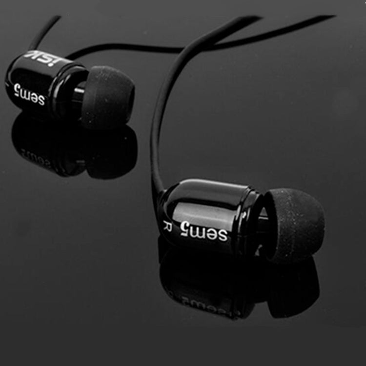 ISK SEM5 3.5mm HiFiステレオインイヤーモニターイヤホン 電話・パソコン・ネットワーク・カラオケ用ヘッドホン