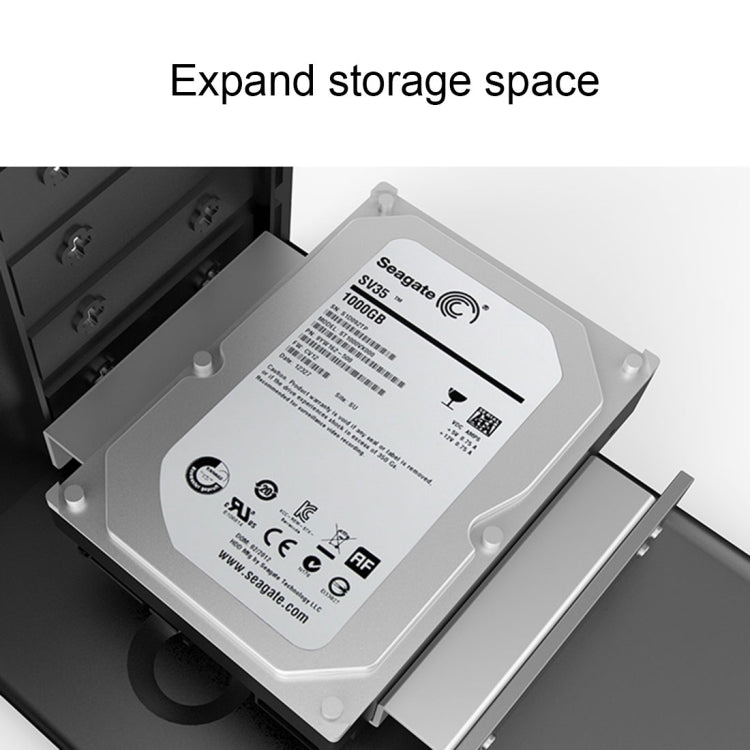 ORICO AC52535-1S 2.5 & 3.5インチ SSD ソリッドステートラック アルミニウム ハードドライブキャディ