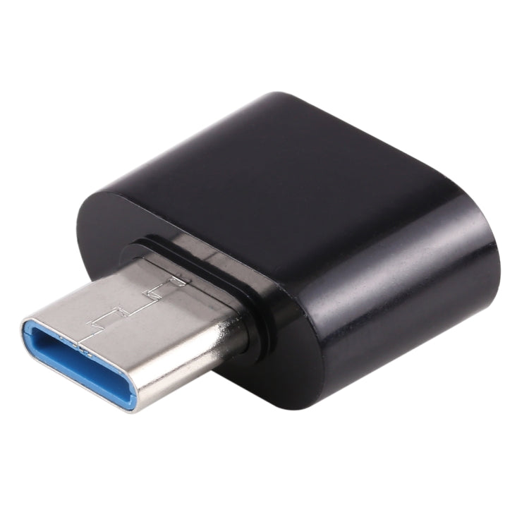 プラスチック製 USB-C / Type-C オスからUSB 2.0 メス OTGデータ転送充電アダプター