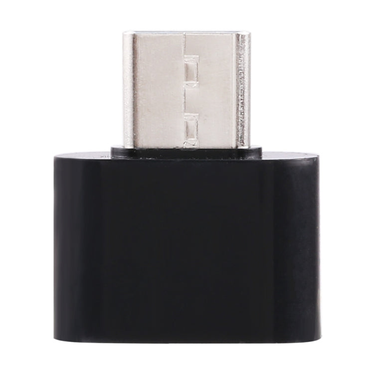 プラスチック製 USB-C / Type-C オスからUSB 2.0 メス OTGデータ転送充電アダプター