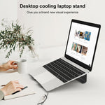 ノートパソコン用アルミ冷却スタンド、Mac Air、Mac Pro、iPad、その他11-17インチ対応、アルミスタンド シルバー、グレー、ゴールド