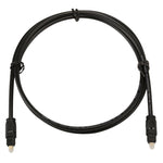 EMK 1m OD4.0mm Toslink オス-オス デジタル光オーディオケーブル、長さ：1m