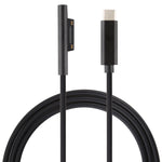 USB-C / タイプC から6ピン磁気オス ノートパソコン用電源充電ケーブル Microsoft Surface Pro 7 / 6 / 5対応、ケーブル長：約1.5m