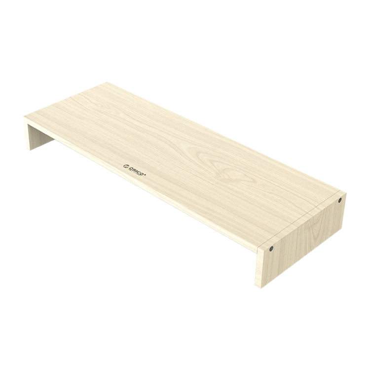 ORICO MSR-01-WD-BP 木目調 コンピューターモニターホルダー、サイズ：50 x 20 x 6.1cm