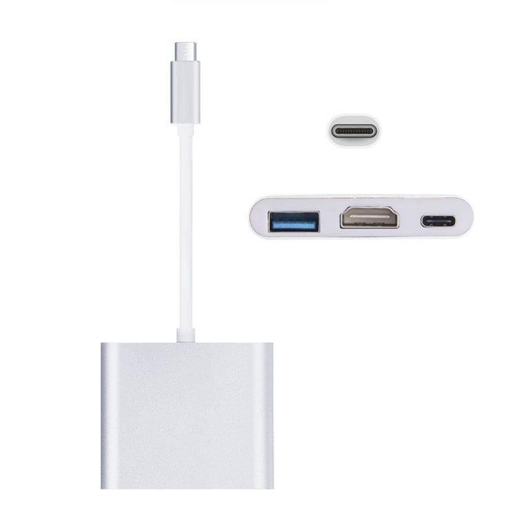 USB-C / Type-C 3.1 オスからUSB-C / Type-C 3.1 メス＆HDMI メス＆USB 3.0 メスアダプター、Type-C+USB+HDMI (J)、Type-C+USB+HDMI (G)、Type-C+USB+HDMI (B)、Type-C+USB+HDMI (S)