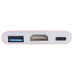 USB-C / Type-C 3.1 オスからUSB-C / Type-C 3.1 メス＆HDMI メス＆USB 3.0 メスアダプター、Type-C+USB+HDMI (J)、Type-C+USB+HDMI (G)、Type-C+USB+HDMI (B)、Type-C+USB+HDMI (S)